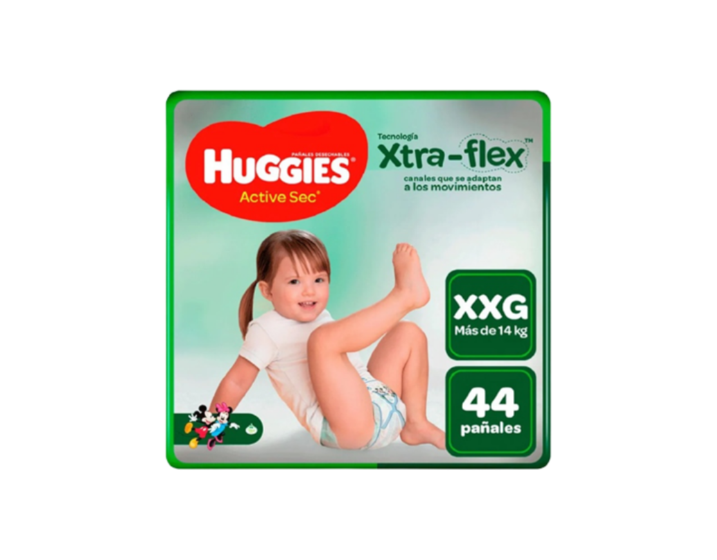 Huggies Active Sec XXG