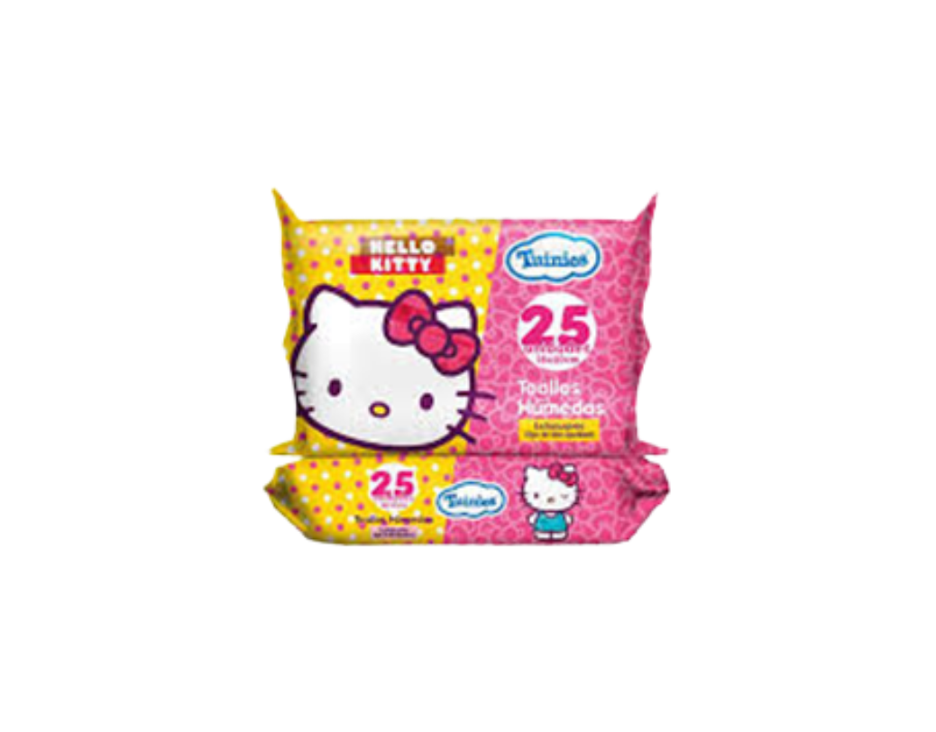 Toallitas Húmedas Tinnies x Hello Kitty