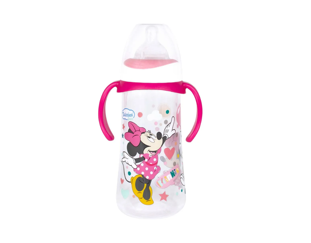 Biberón con asas Tuinies Bebé Minnie Mouse - 14oz