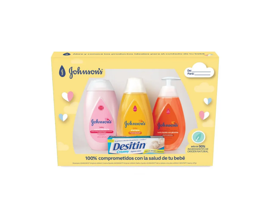 Estuche Grande Bebé JOHNSON'S BABY