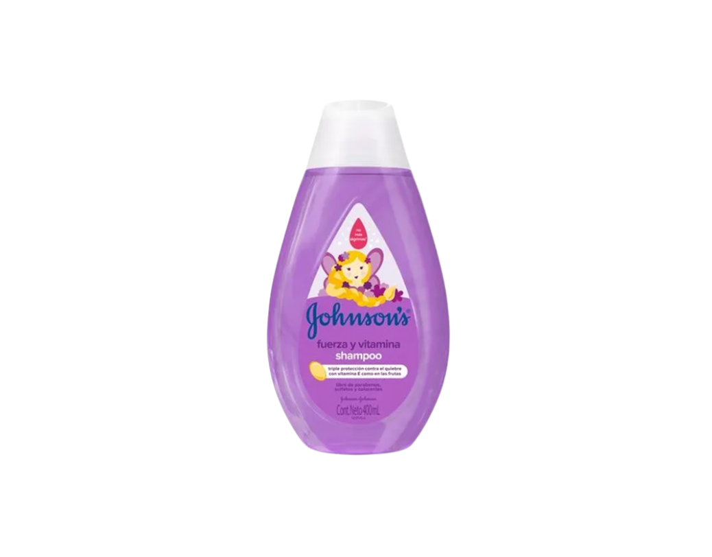 Shampoo Johnson’s Fuerza y Vitamina